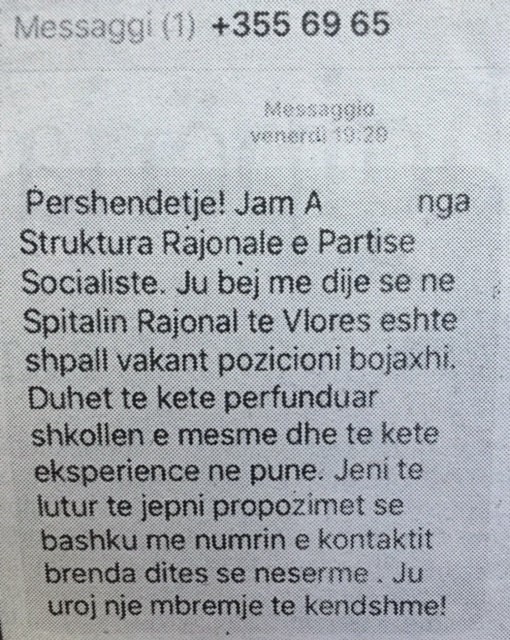 Më në fund edhe bojaxhi punësohesh vetëm me rekomandim të deputetëve në pushtet Më në fund edhe bojaxhi punësohesh vetëm me rekomandim të deputetëve në pushtet