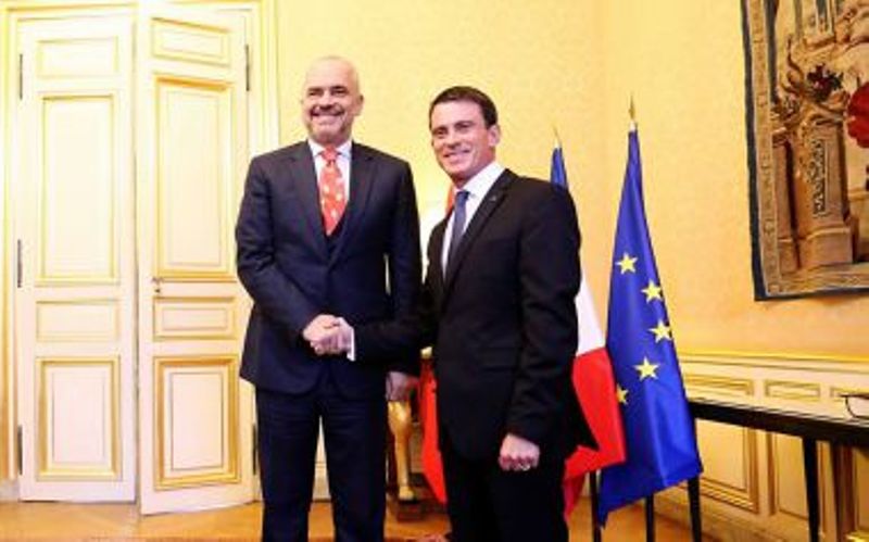 Franca mbështet Shqipërinë për integrimin në BE Franca mbështet Shqipërinë për integrimin në BE
