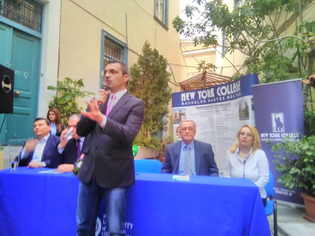 Sajmir Tahiri në Athinë: Qeveria përpjekje për tu shlyer borxhin emigrantëve Sajmir Tahiri në Athinë: Qeveria përpjekje për tu shlyer borxhin emigrantëve