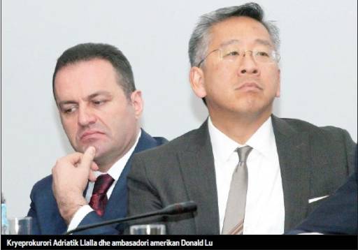 Replika dhe akuza mes ambasadorit Lu dhe Kryeprokurorit Llalla Replika dhe akuza mes ambasadorit Lu dhe Kryeprokurorit Llalla