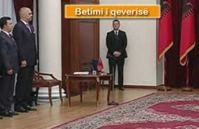 Të mërkurën betimi i Qeverisë Rama II para Presidentit të Republikës Të mërkurën betimi i Qeverisë Rama II para Presidentit të Republikës