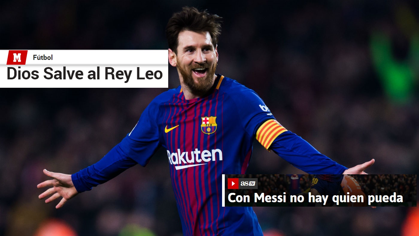 Përballë Messi nuk ia del askush! Përballë Messi nuk ia del askush!