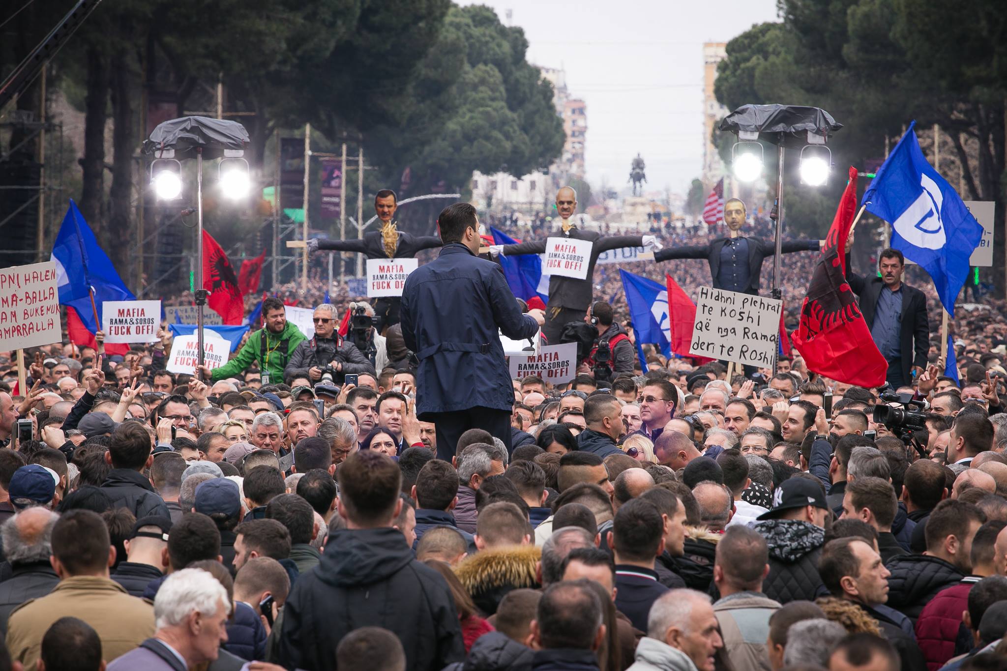 Avokati i Popullit: Protestuesit u trajtuan keq, u cënua liria e shtypit Avokati i Popullit: Protestuesit u trajtuan keq, u cënua liria e shtypit