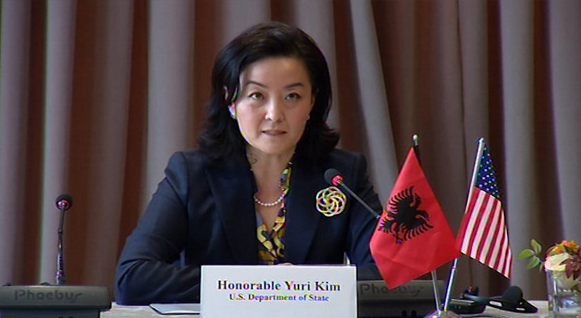 Ambasadorja amerikane Yuri Kim/ “Reforma në drejtësi të çohet në fund” Ambasadorja amerikane Yuri Kim/ “Reforma në drejtësi të çohet në fund”