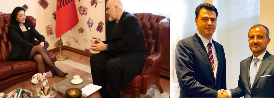 Yuri Kim tek Rama, Basha me ambasadorët e BE-së Yuri Kim tek Rama, Basha me ambasadorët e BE-së