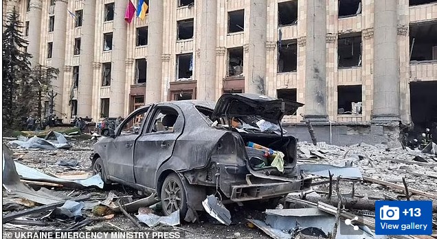 Bombardime të rënda në qytetin e dytë më të madh të Ukrainës në ditën e gjashtë të agresionit rus Bombardime të rënda në qytetin e dytë më të madh të Ukrainës në ditën e gjashtë të agresionit rus