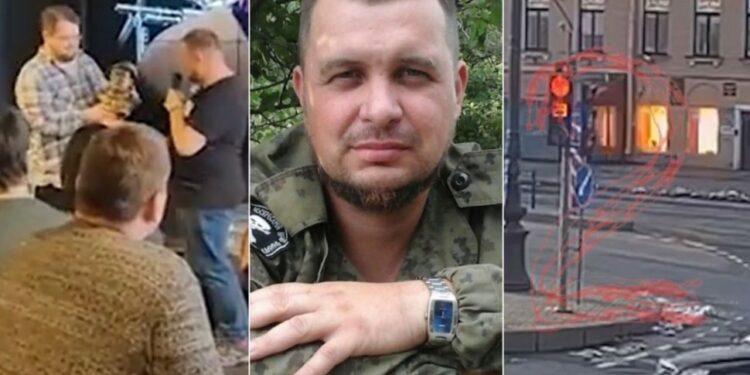 Vritet me bombë blogeri i njohur ushtarak rus Tatarsky në mes të Shën Petersburg Vritet me bombë blogeri i njohur ushtarak rus Tatarsky në mes të Shën Petersburg