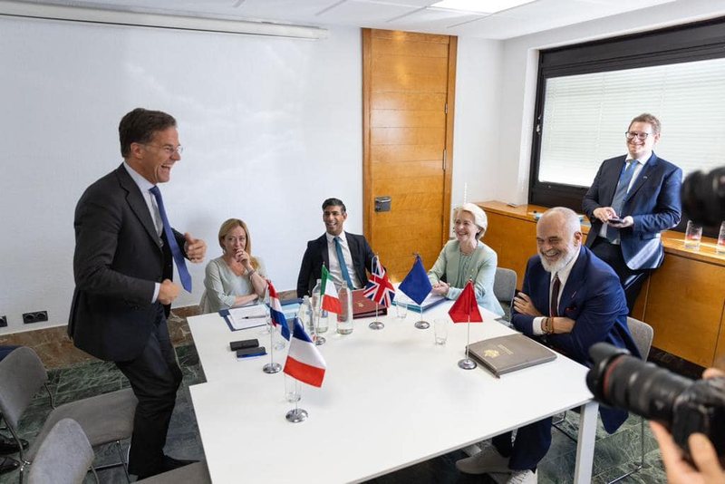 Kryeministri Rama takohet me udhëheqësit më të lartë të Europës (foto) Kryeministri Rama takohet me udhëheqësit më të lartë të Europës (foto)
