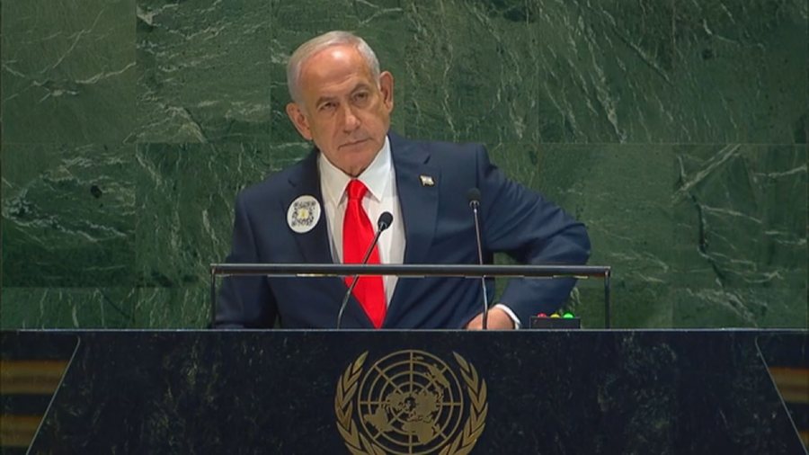 Netanyahu përplasët në OKB për njohjen e shtetit palestinez Netanyahu përplasët në OKB për njohjen e shtetit palestinez