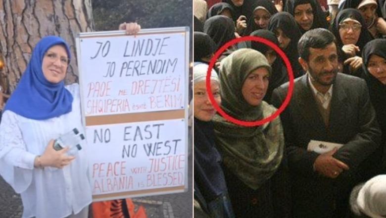 Shqipëria shpall “non grata” Ikballe Berisha-Hudutin, mbështetësen e Iranit që protestoi para kryeministris Shqipëria shpall “non grata” Ikballe Berisha-Hudutin, mbështetësen e Iranit që protestoi para kryeministris